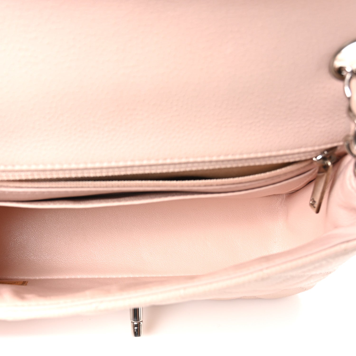 Chanel Caviar Quilted Mini Rectangular Flap Light Pink 5 of 10