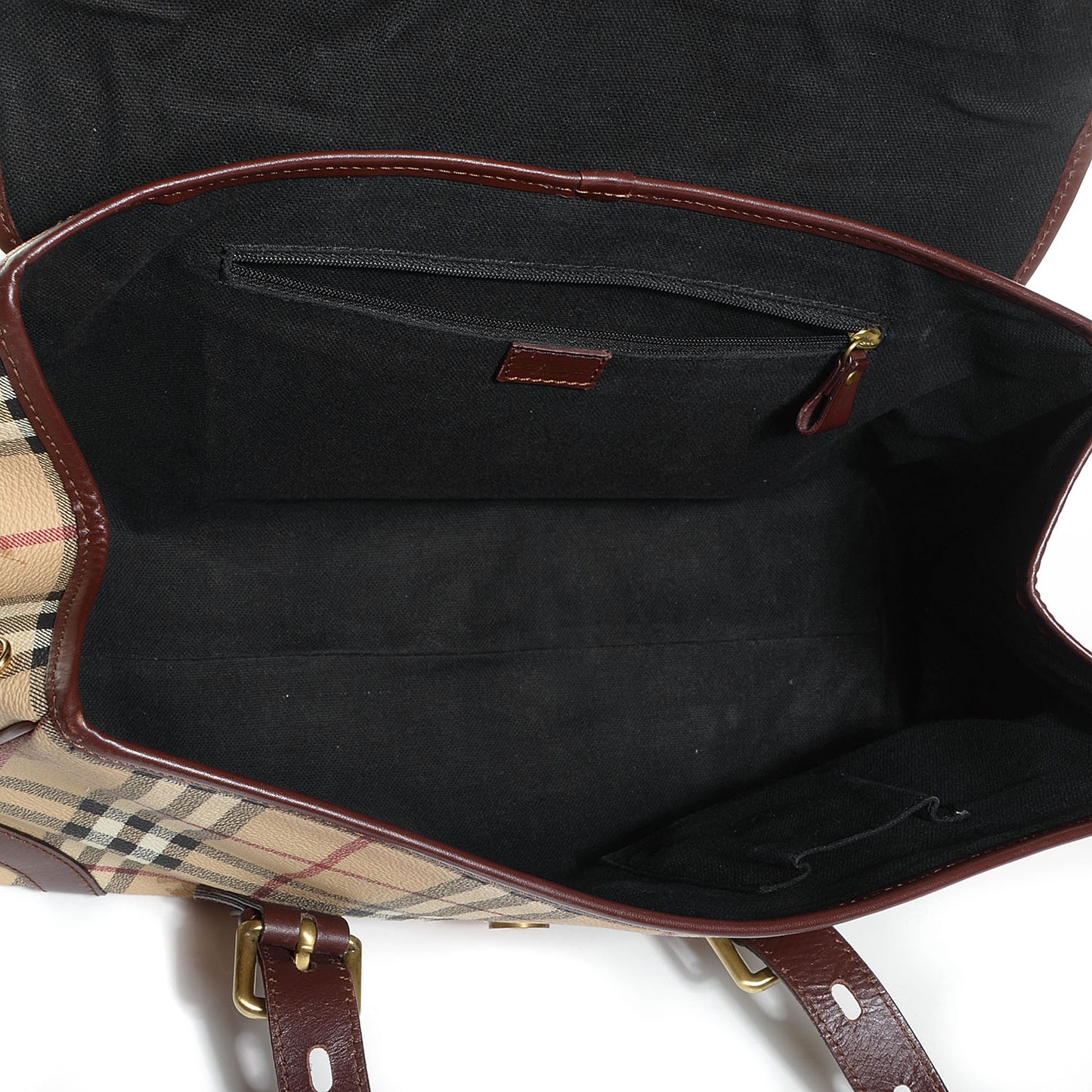 Haymarket Check Buckle Satchel