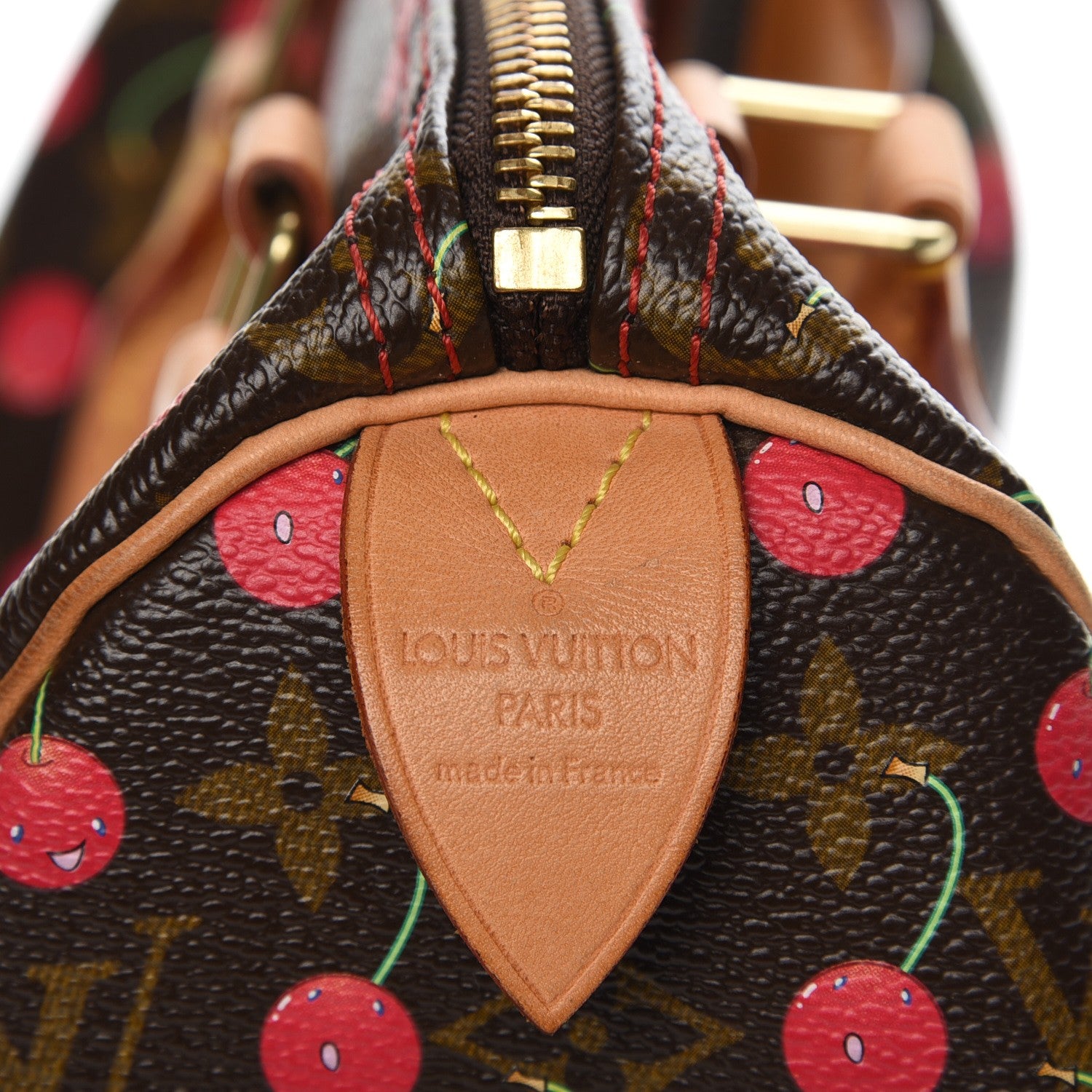 Louis Vuitton Monogram Cerises Speedy 25 5 of 7