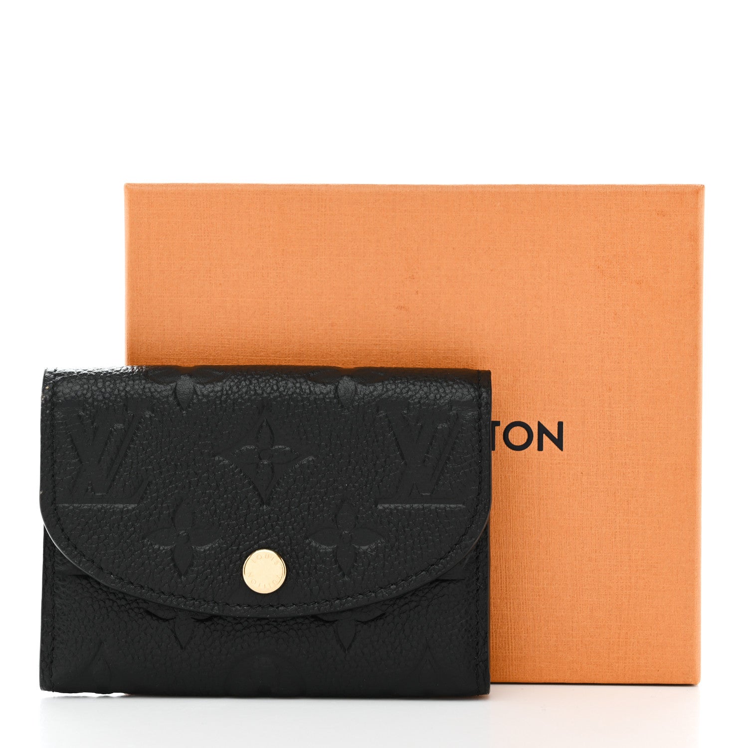 Louis Vuitton Empreinte Rosalie Coin Purse Black 7 of 7