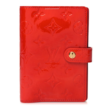 Louis Vuitton Vernis Small Ring Agenda Cover Pomme D'Amour 1 of 7