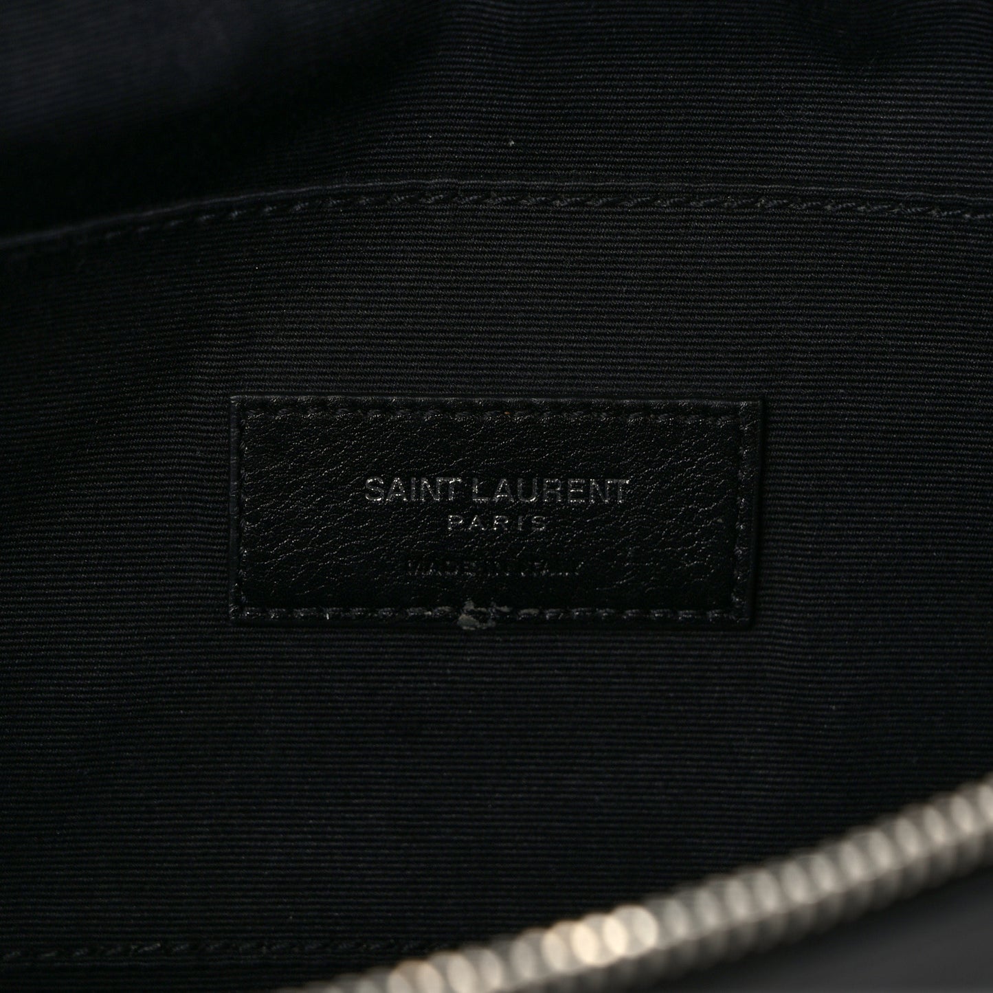 Calfskin Belt Bag Black