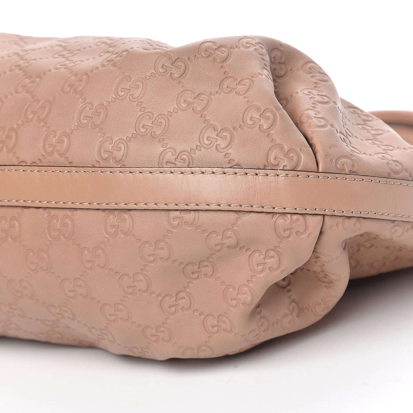 Guccissima Medium Scarlett Stud Tote Dusty Rose