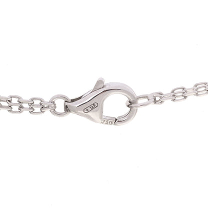 Cartier 18K White Gold 2 Diamond LOVE Necklace 6 of 7