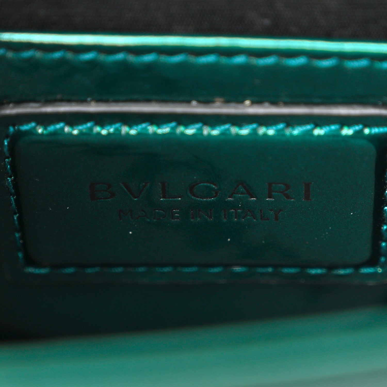 Bulgari Patent Serpenti Forever Crossbody Emerald 7 of 10