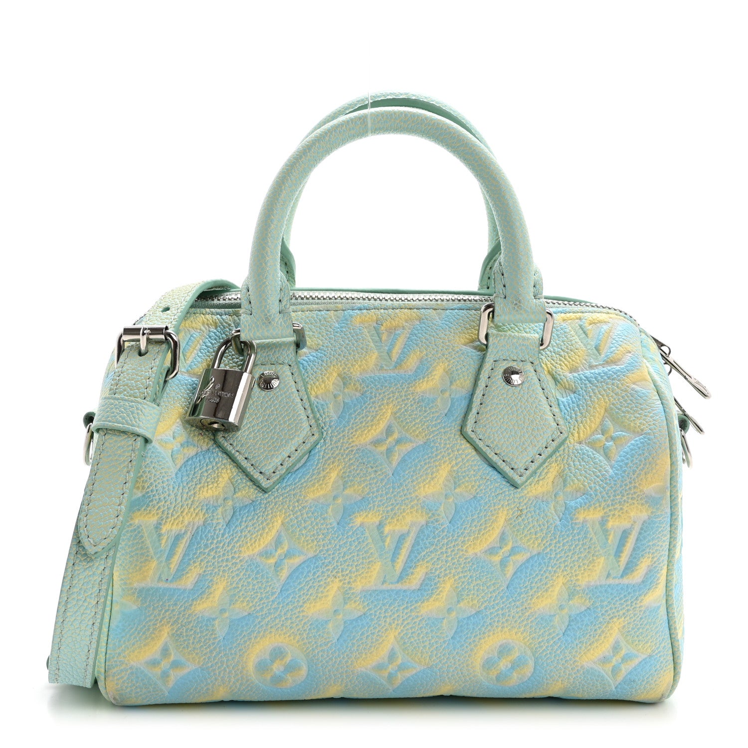 Louis Vuitton Empreinte Monogram Summer Stardust Speedy 20 Water Green 1 of 14