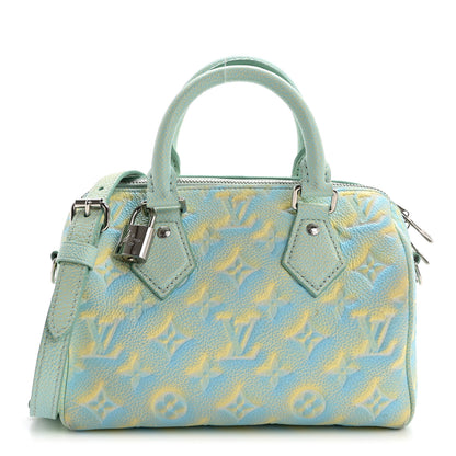 Louis Vuitton Empreinte Monogram Summer Stardust Speedy 20 Water Green 1 of 14