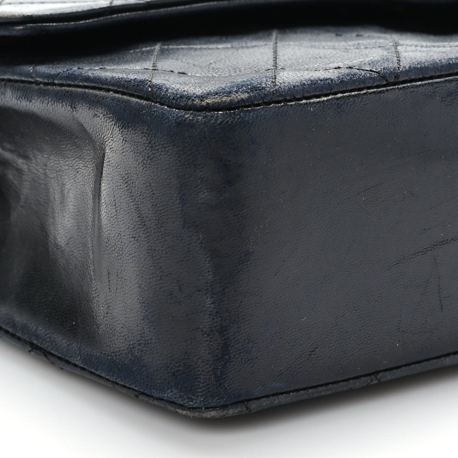 Chanel Lambskin Quilted Small Double Flap Black 9 of 10