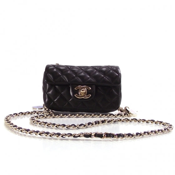 Chanel Lambskin Quilted Mini Heart Valentine Charms 1 of 10