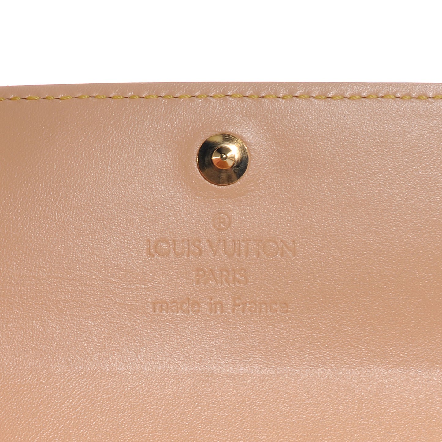 Monogram Multicolor Porte-Monnaie Plat Coin Purse White