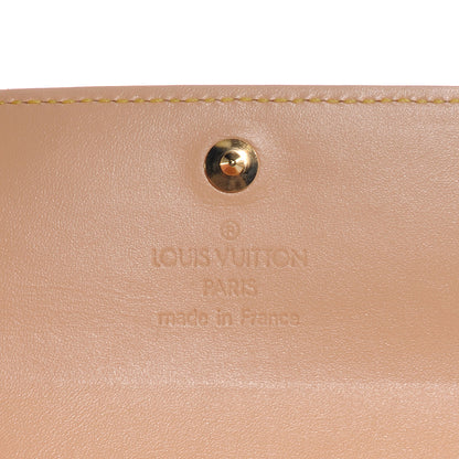 Louis Vuitton Monogram Multicolor Porte-Monnaie Plat Coin Purse White 7 of 8