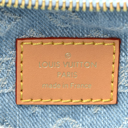Louis Vuitton Monogram Denim Loop Sky Denim 6 of 12