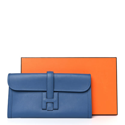 Hermes Swift Jige Elan 29 Clutch Bleu Agate 10 of 10