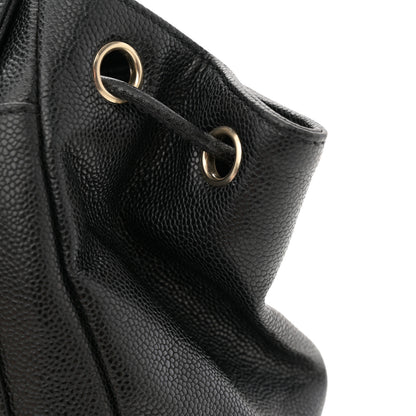 Chanel Caviar Quilted Mini Business Affinity Backpack Black 12 of 12