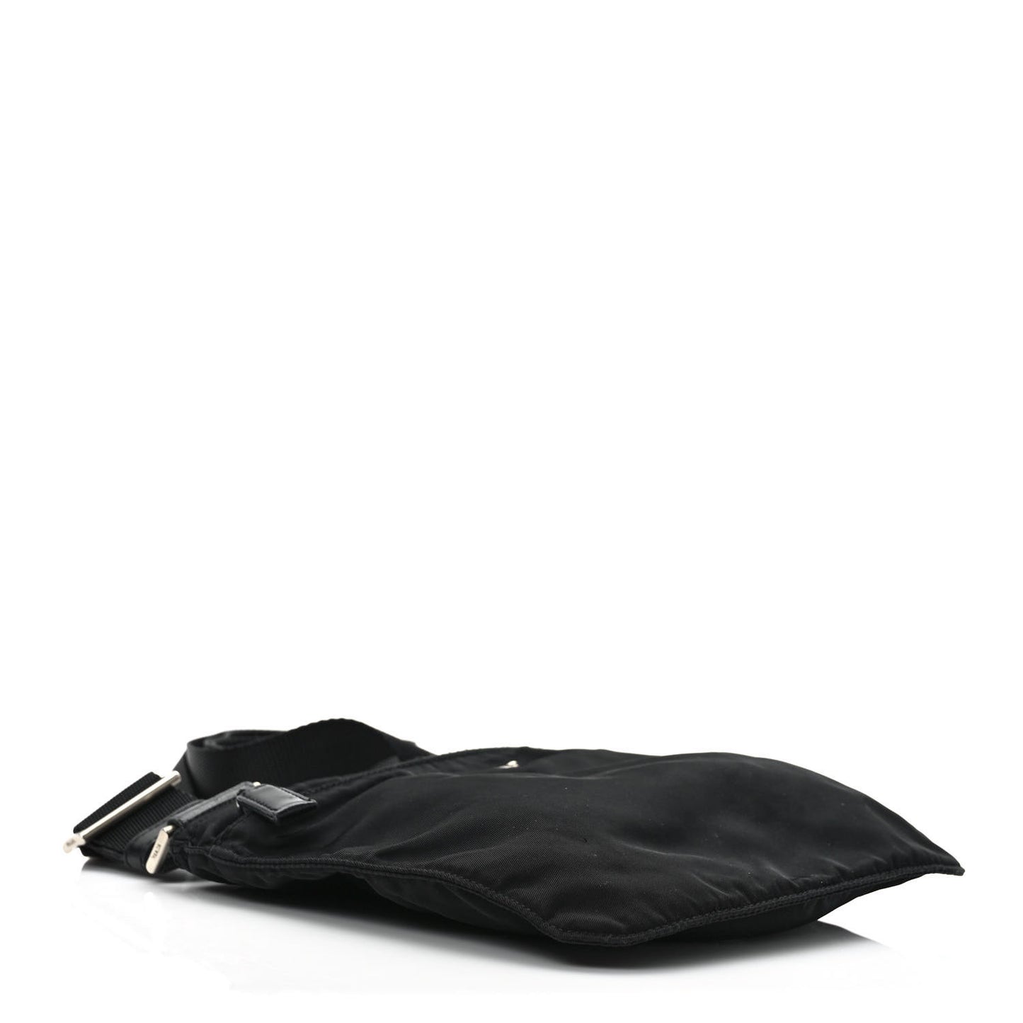 Tessuto Nylon Crossbody Bag Black