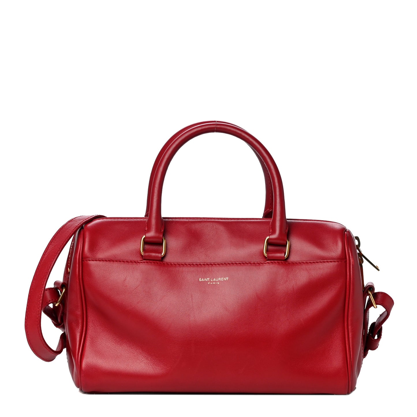 Calfskin Classic Baby Duffle Red