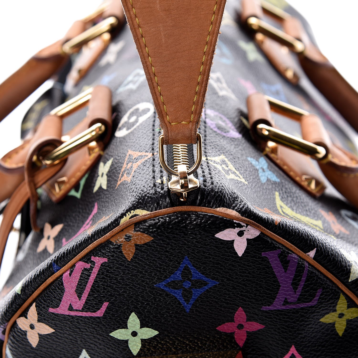 Louis Vuitton Monogram Multicolor Speedy 30 Black 11 of 25