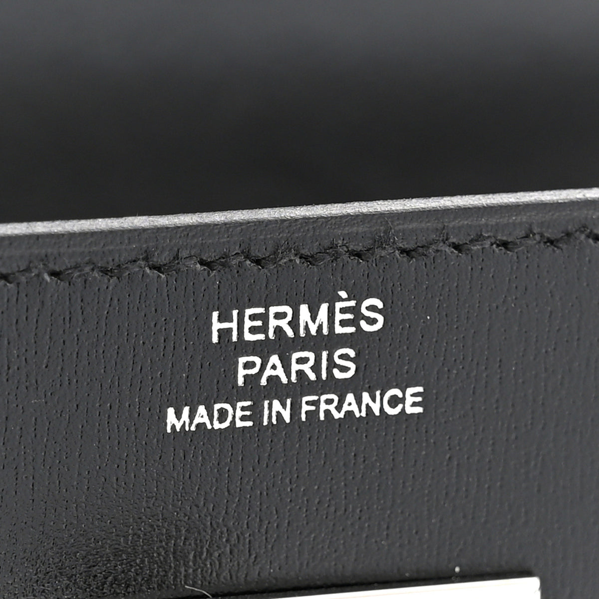 Hermes Box Kelly Wallet To Go Black 6 of 11