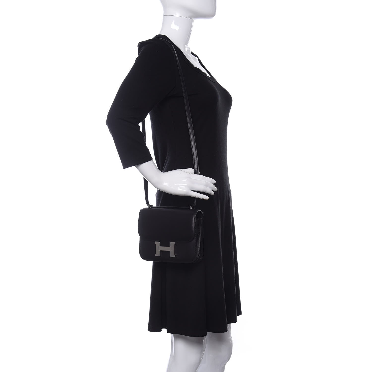Hermes Evercalf Constance 18 Black 2 of 14