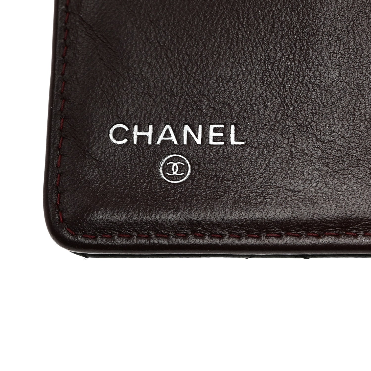 Chanel Lambskin Quilted Yen Wallet Black 5 of 8
