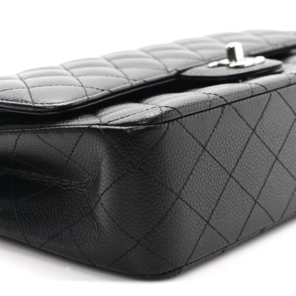 Chanel Caviar Quilted Medium Double Flap Black 9 of 12