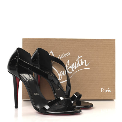 Christian Louboutin Patent Astridal 100 Pumps 38 Black 9 of 9