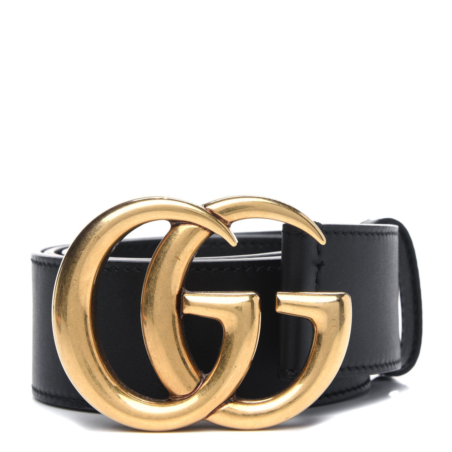 Calfskin Double G 40mm Belt 75 30 Black