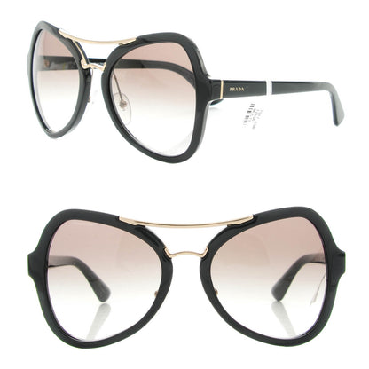 Prada Butterfly Wire Sunglasses PR18SS Black 1 of 4
