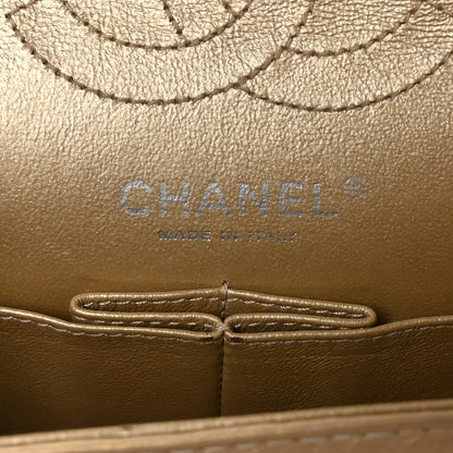 Chanel Metallic Calfskin Quilted 2.55 Reissue 224 Flap Gold 6 of 10