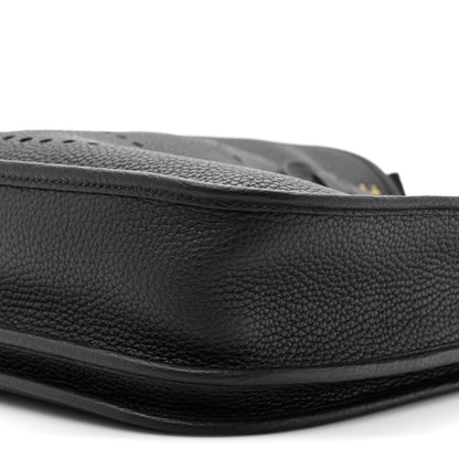 Hermes Taurillon Clemence Evelyne III PM Black 9 of 10