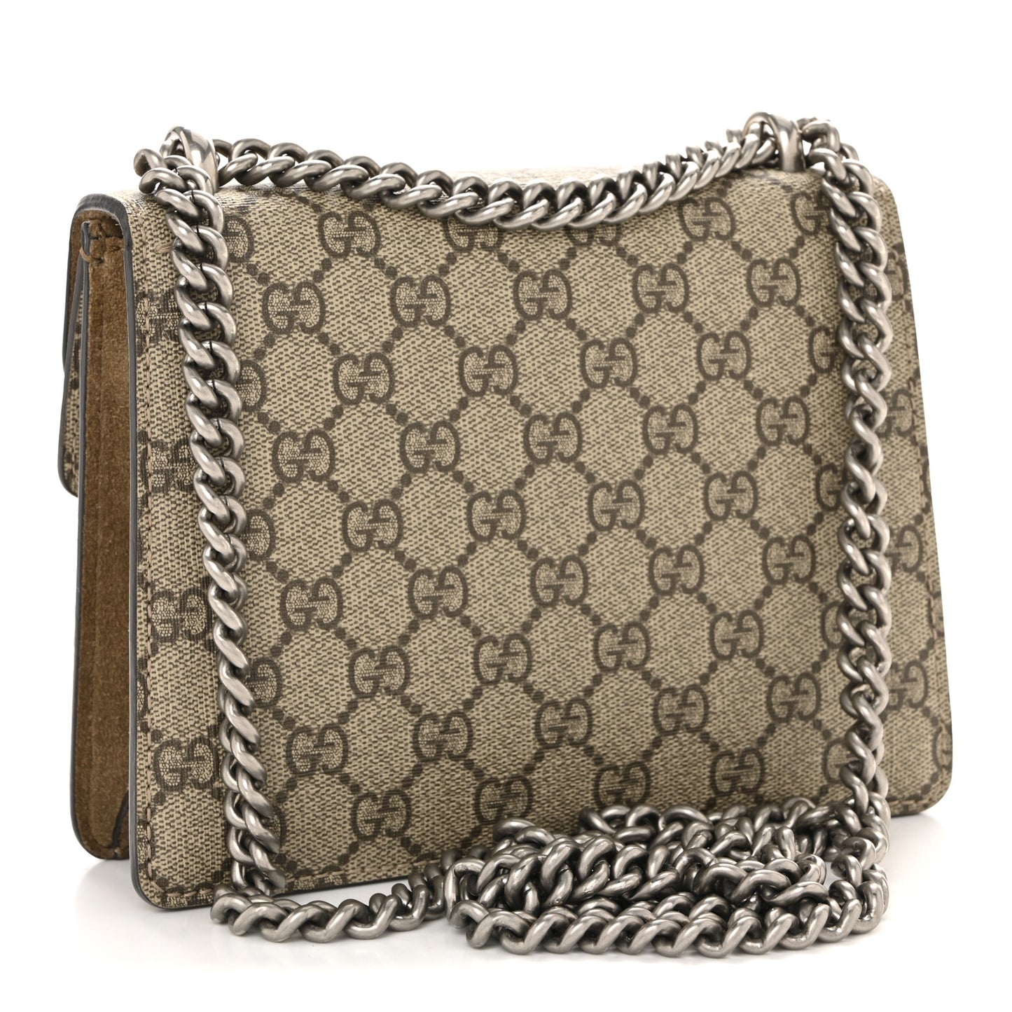 GG Supreme Monogram Mini Dionysus Shoulder Bag Taupe