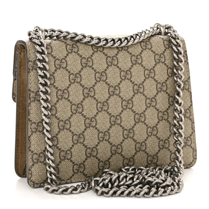 Gucci GG Supreme Monogram Mini Dionysus Shoulder Bag Taupe 3 of 13