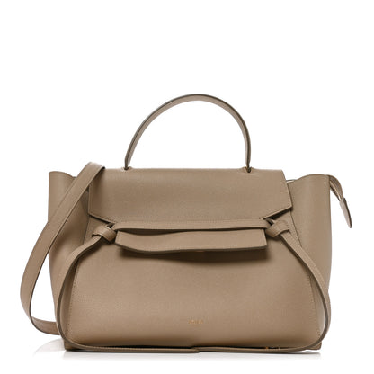 Celine Grained Calfskin Nano Belt Bag Light Taupe 2 of 17