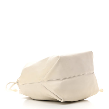 Saint Laurent Lambskin Teddy Drawstring Bag Crema Soft 5 of 13