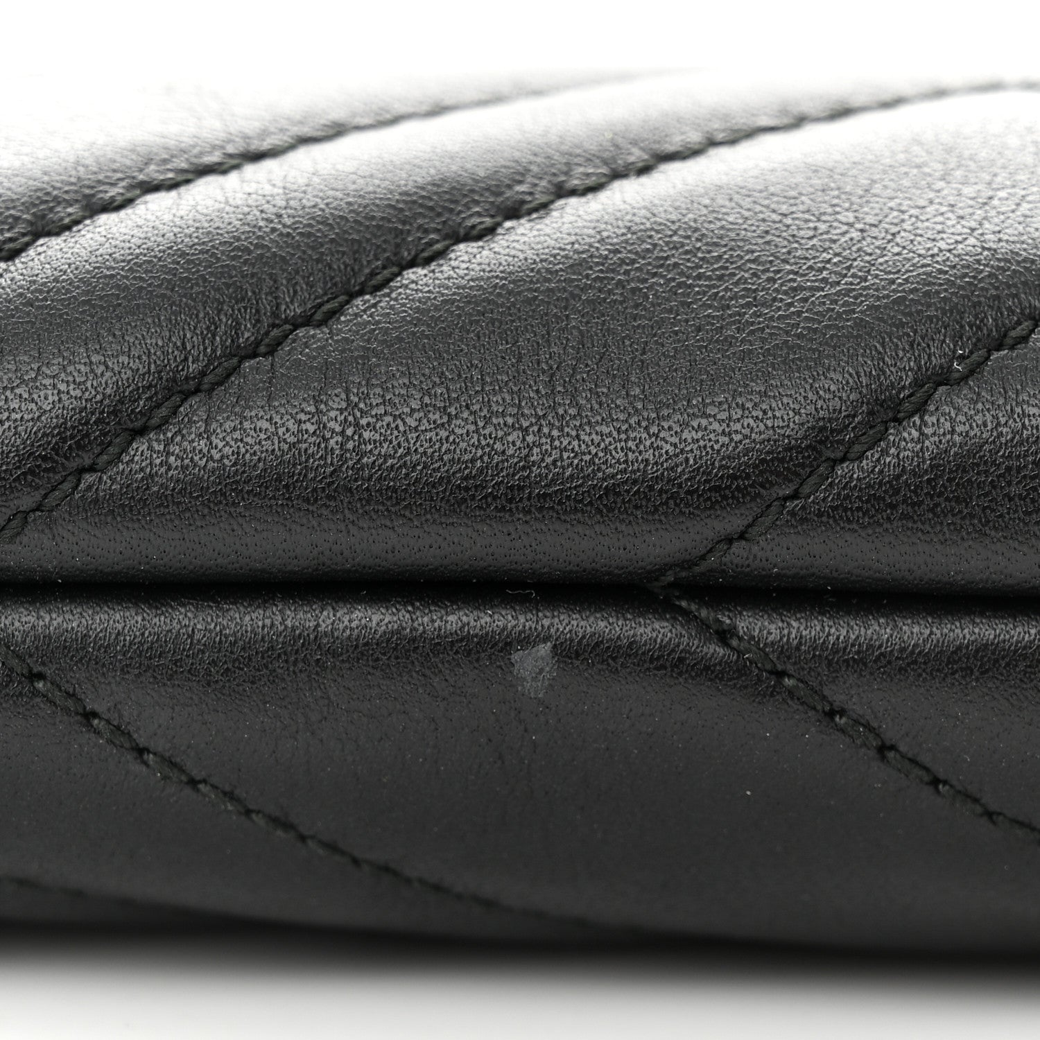 Gucci Calfskin Matelasse Mini GG Marmont Chain Bag Black 10 of 12