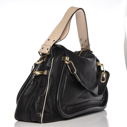 Chloe Calfskin Large Paraty Black 3 of 7