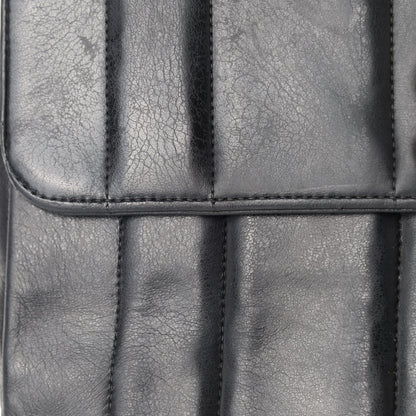 Chanel Lambskin Vertical Quilted Medium Single Flap Black 12 of 16