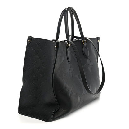 Louis Vuitton Empreinte Monogram Giant Onthego GM Black 2 of 13