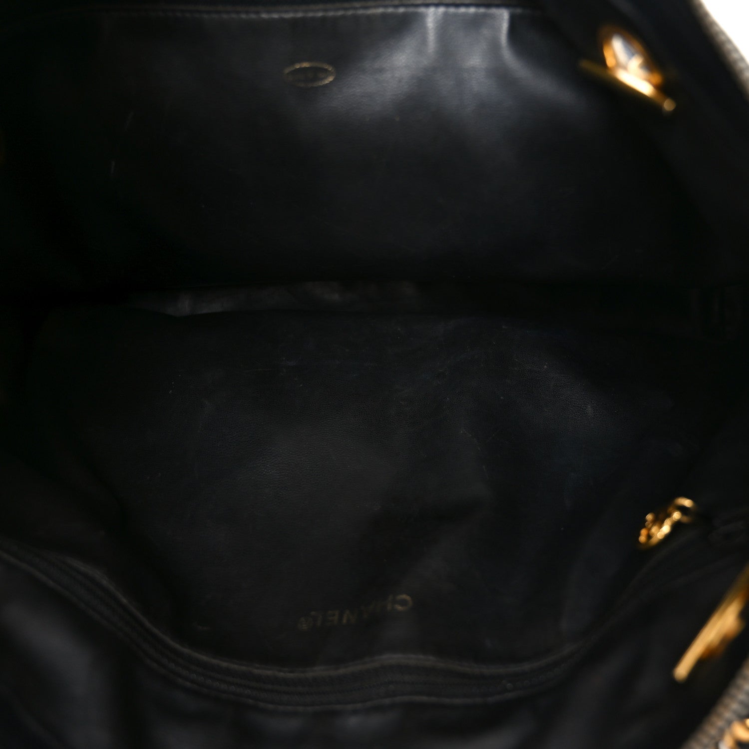 Chanel Caviar Flap Shoulder Bag Black 5 of 9