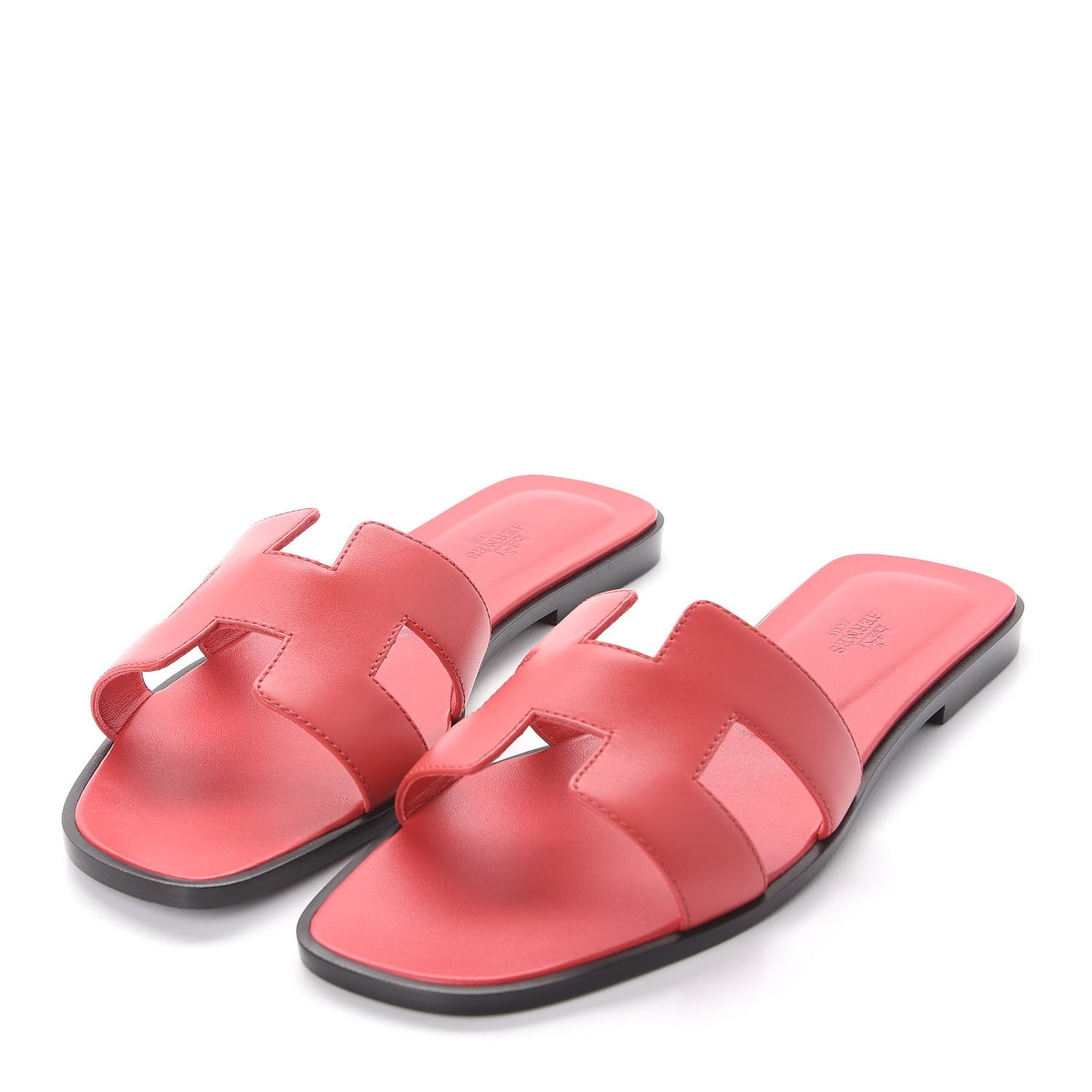 Calfskin Oran Sandals 40 Rose Cotinga