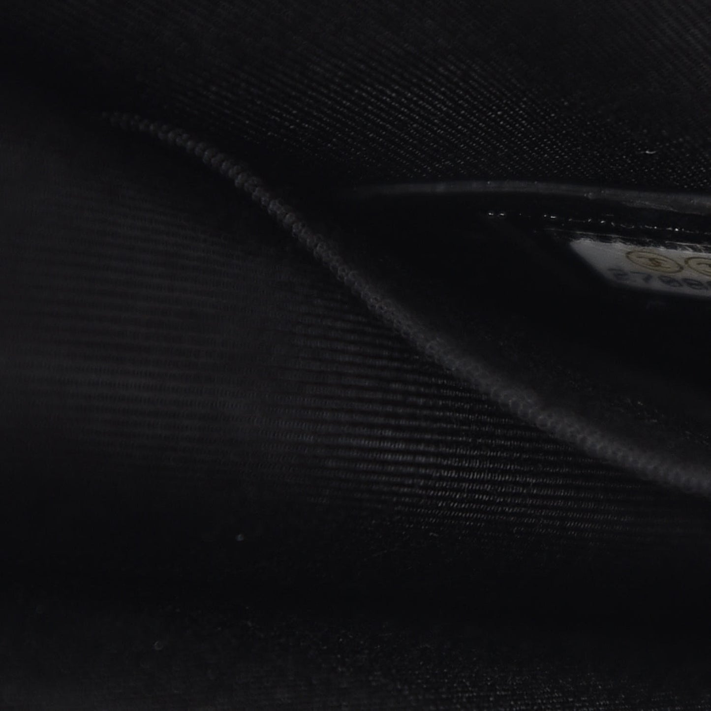 Caviar Quilted North South Boy Flap Black