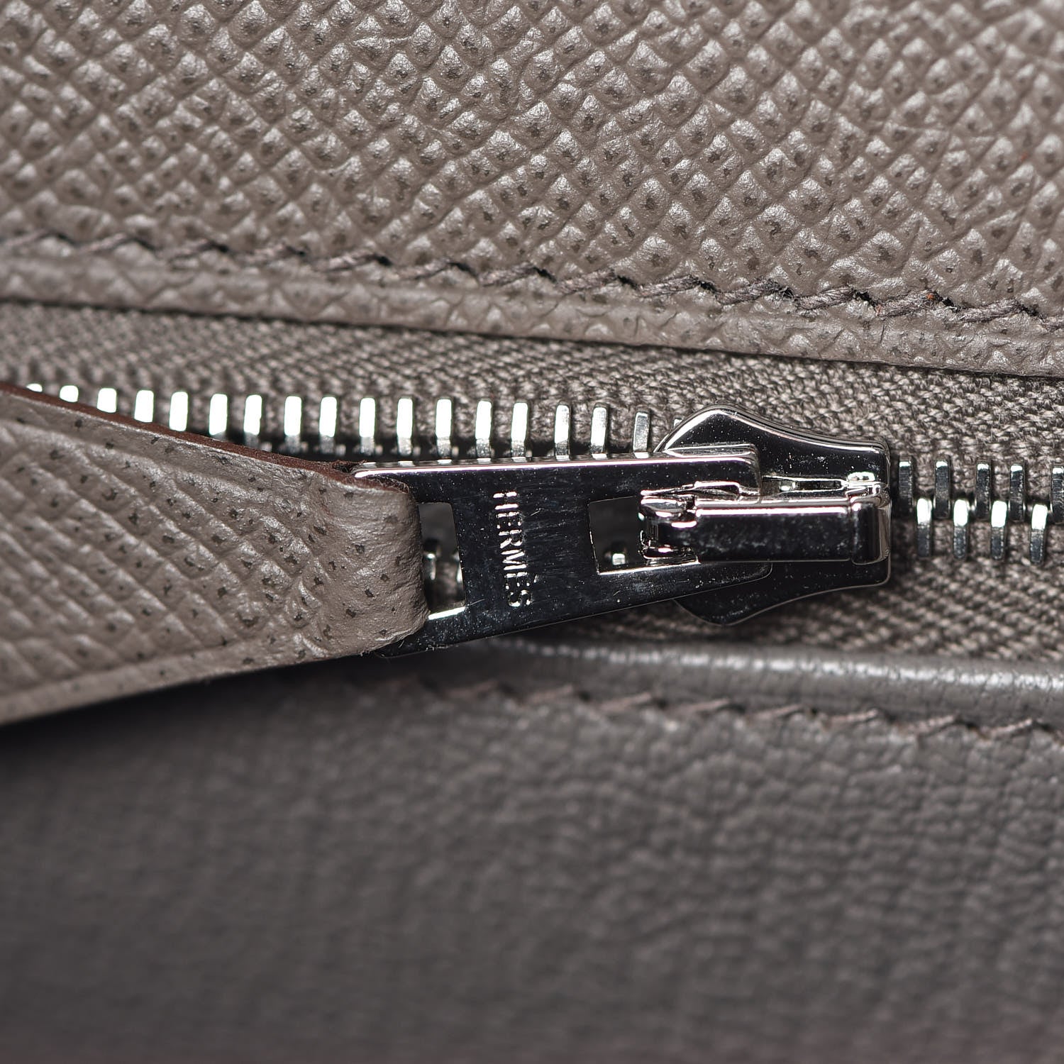 Hermes Epsom Kelly Sellier 28 Etain 8 of 37
