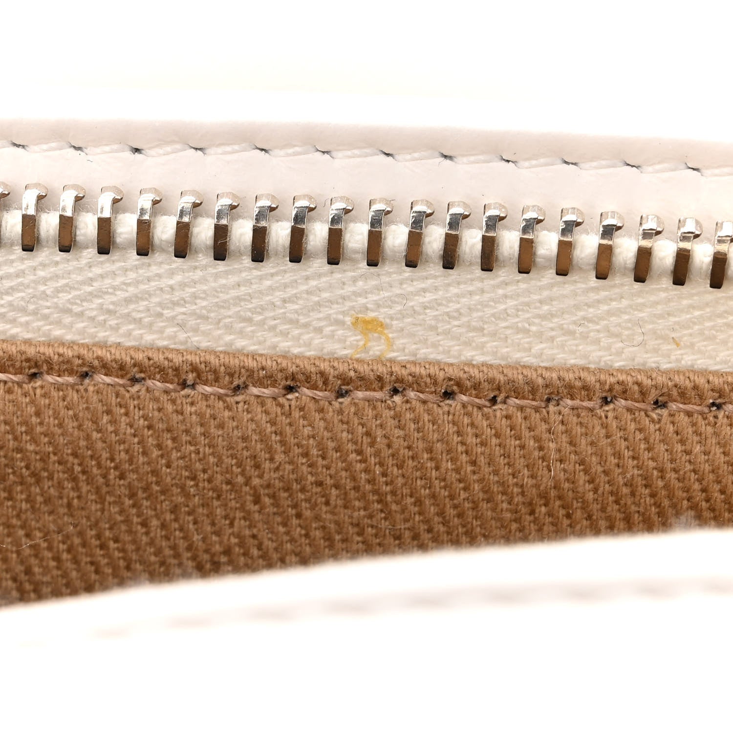 Chanel Aged Calfskin Quilted Express Zip Around Flap White 12 of 12