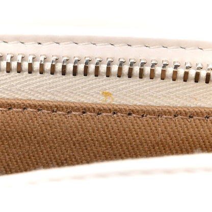 Chanel Aged Calfskin Quilted Express Zip Around Flap White 12 of 12
