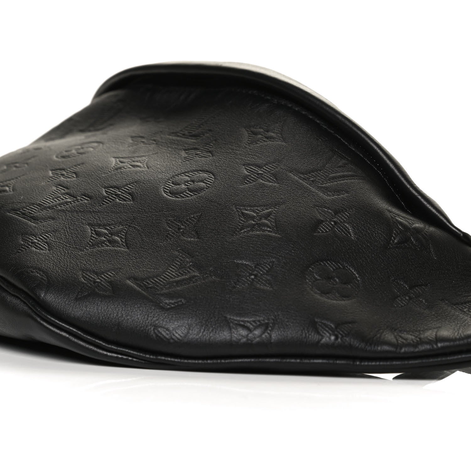 Louis Vuitton Calfskin Monogram Shadow Discovery Bumbag Black 8 of 8