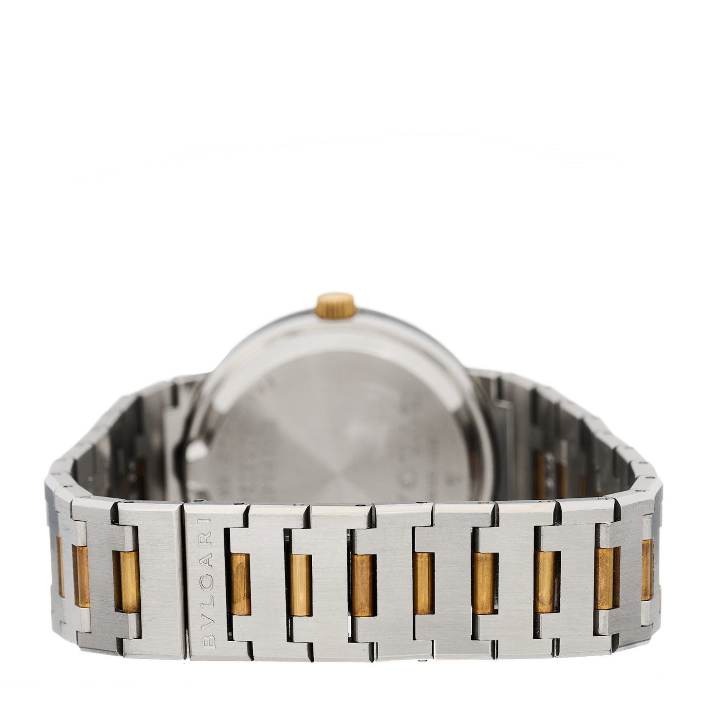 Stainless Steel 18K Yellow Gold 33mm Automatic Watch Black