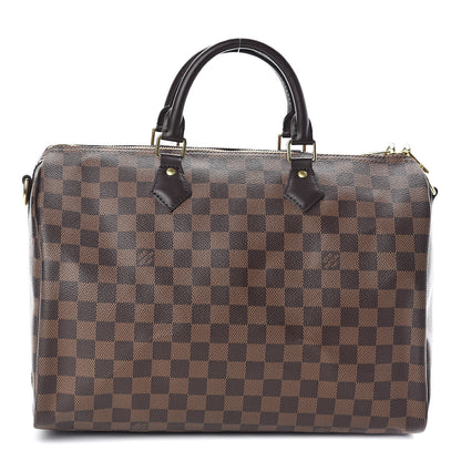 Louis Vuitton Damier Ebene Speedy Bandouliere 35 1 of 10