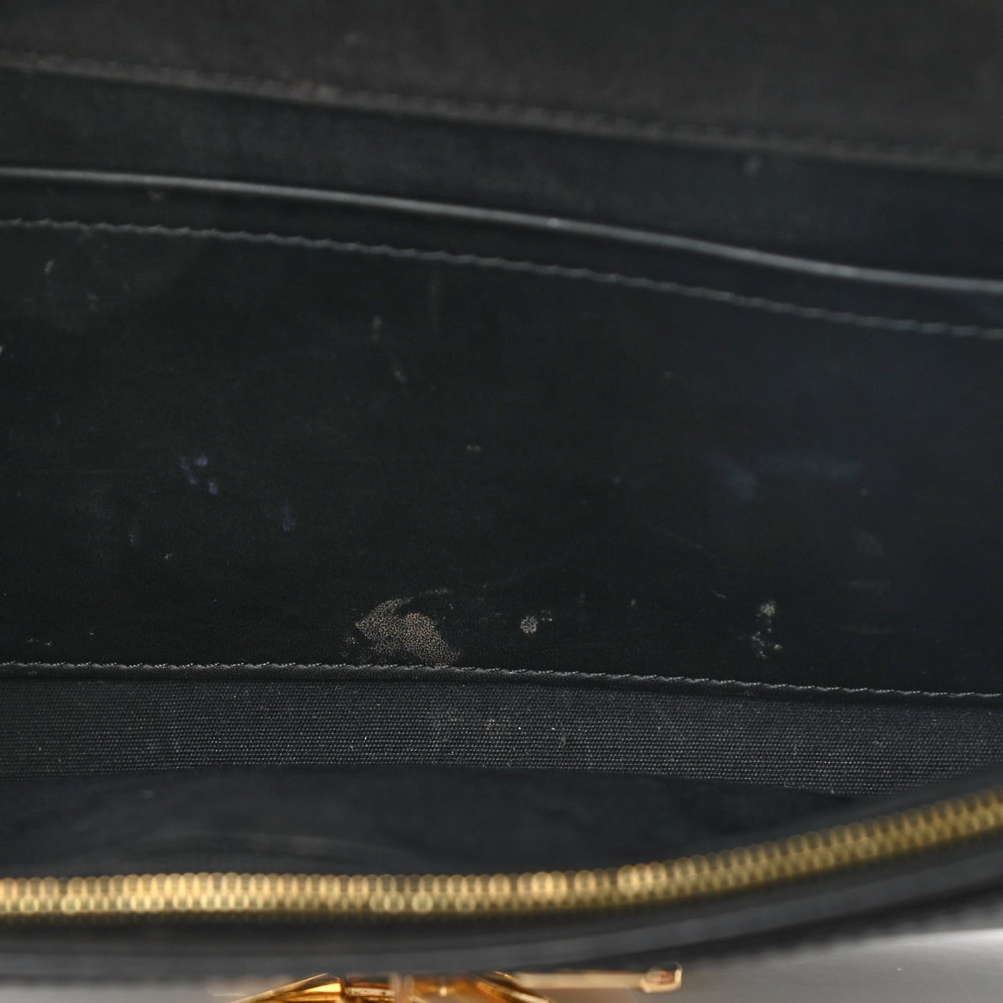Patent Louise Clutch Amarante