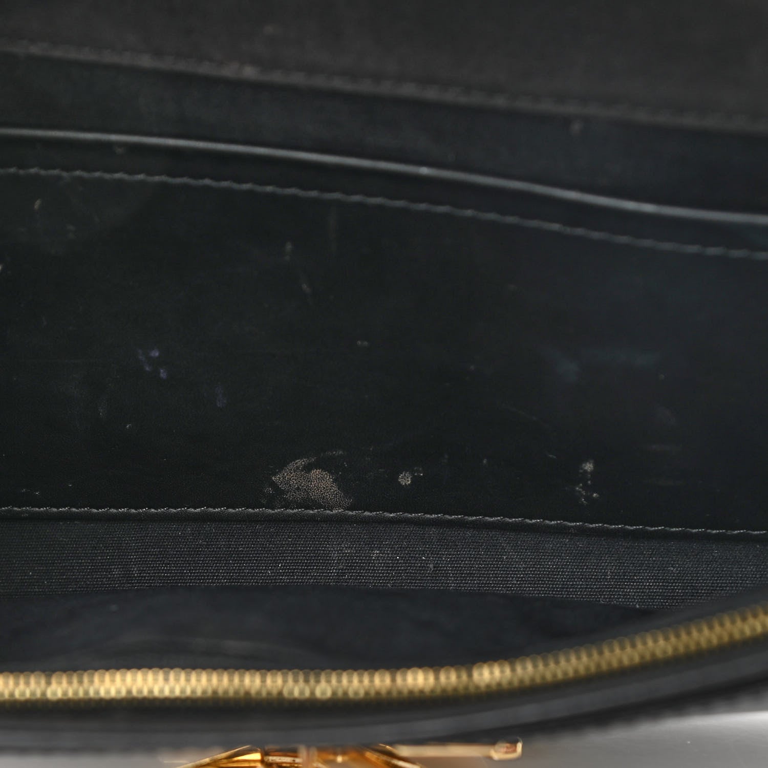 Louis Vuitton Patent Louise Clutch Amarante 7 of 10