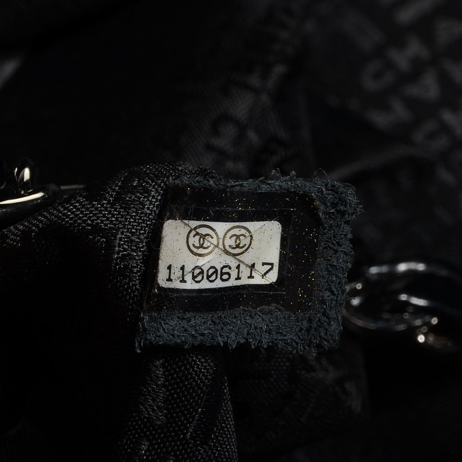 Chanel Vinyl XL Coco Cabas Black 7 of 7